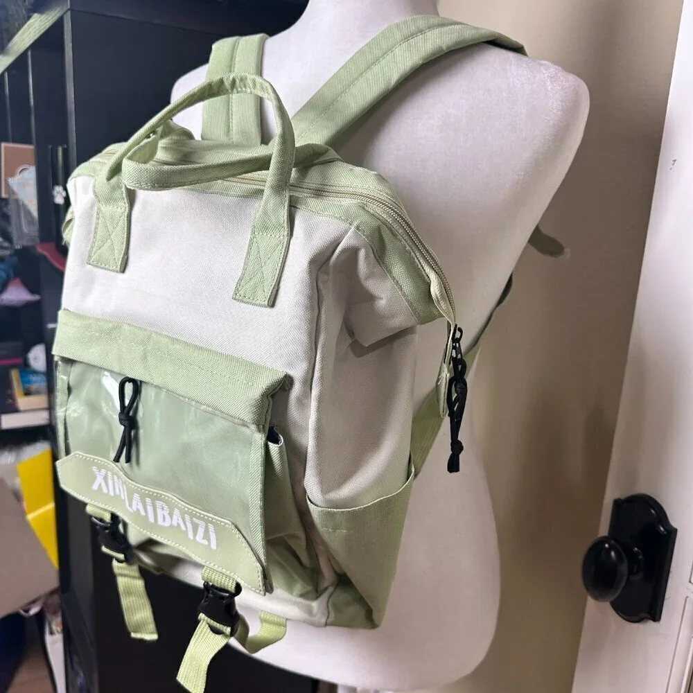 XINLAIBAIZI Korean Fashion Brand Backpack & Tote Set